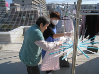 2���̃z�[���̗l�q